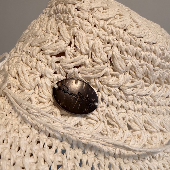 Panama Jack Cream Woven Hat - Picture 5 of 7
